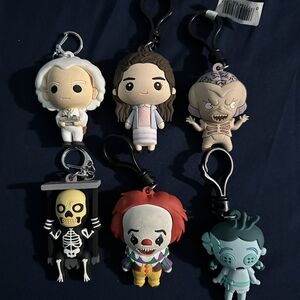 Clip bags keychains